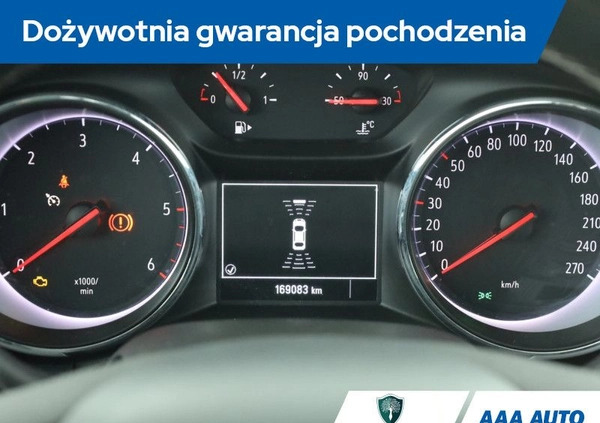 Opel Astra cena 38000 przebieg: 169082, rok produkcji 2017 z Wielichowo małe 211